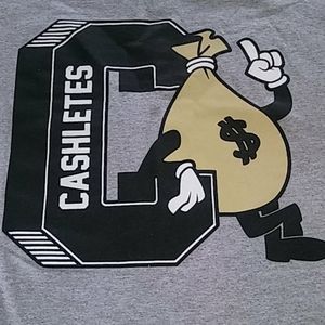 Cashletes Graphic Print T-Shirt (Sz. XL)